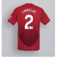 Manchester United Victor Lindelof #2 Fußballbekleidung Heimtrikot 2024-25 Kurzarm